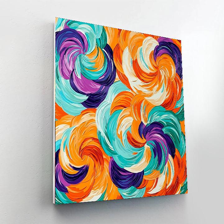 Frida Kahlo Inspired Mystical Whirls  Numbered Painting Kits