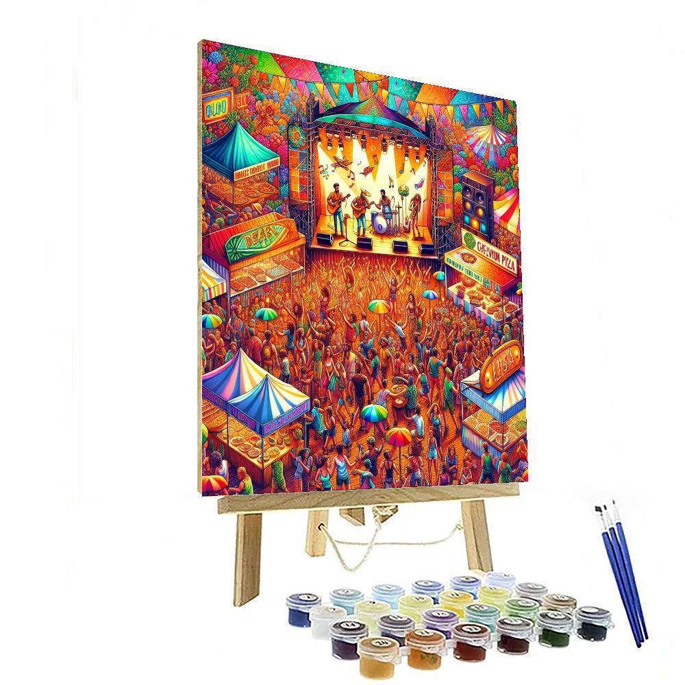 Chicagofest Paint By Numbers Art