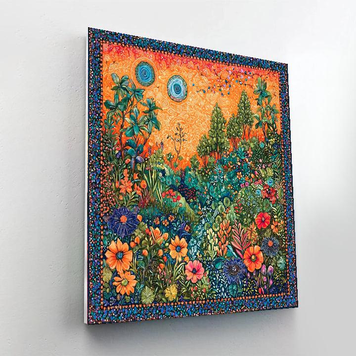 Frida Kahlo Inspired Realm Of Resilient Dreams  Painting By Numbers Kit