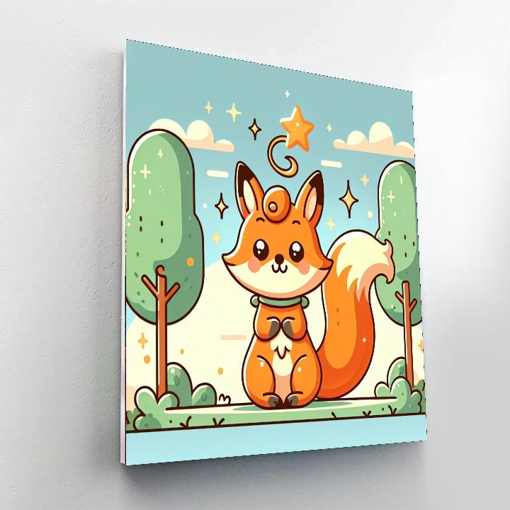 Magical Fox Paint By Number