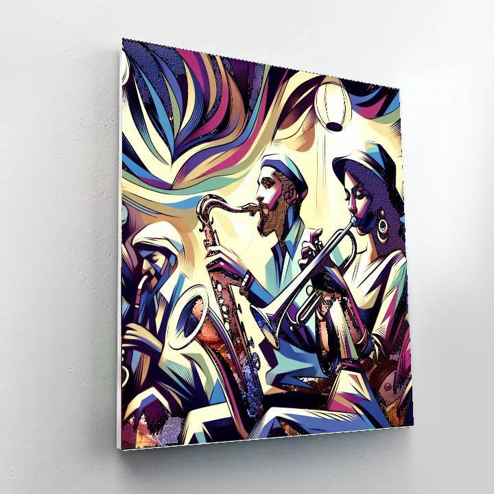 Jazz Night Escape Paint By Number