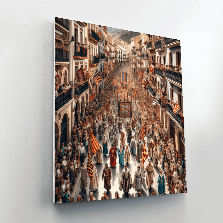 Moors And Christians Festival - Spain Paint By Number
