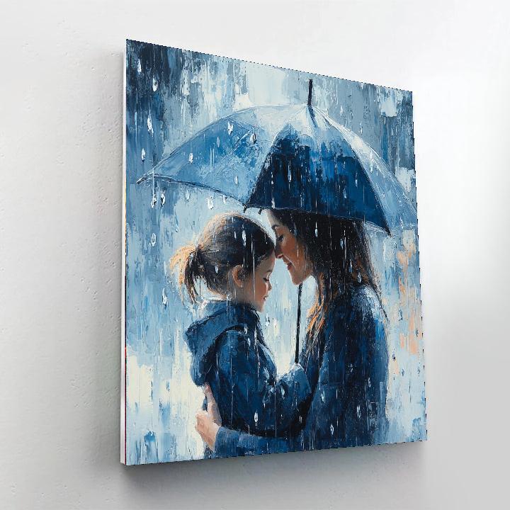 Love's Embrace Painting Number Kit