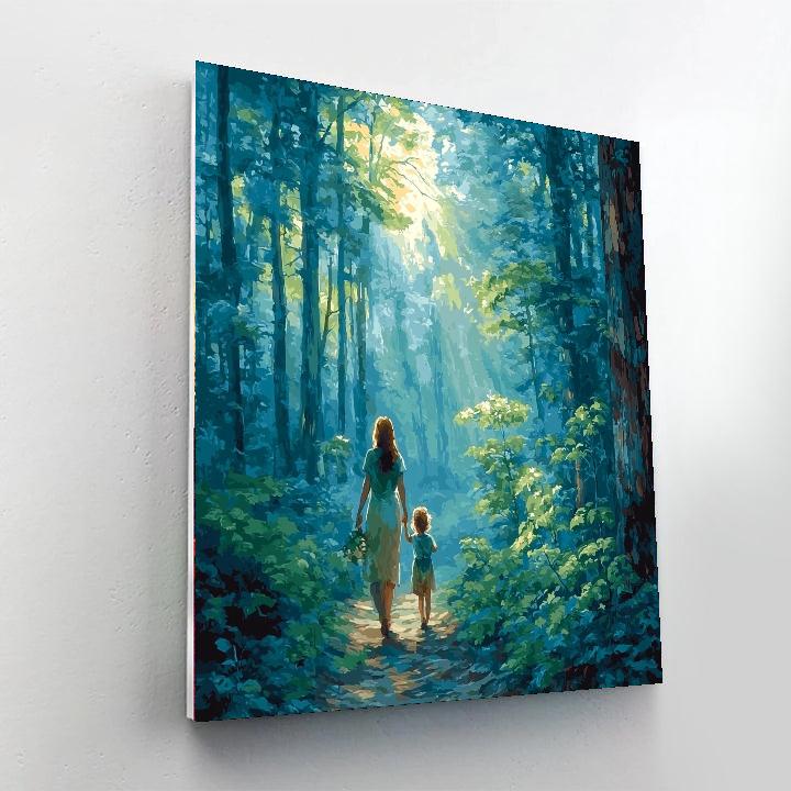 Mystical Woodland Walks Paint By Numbers