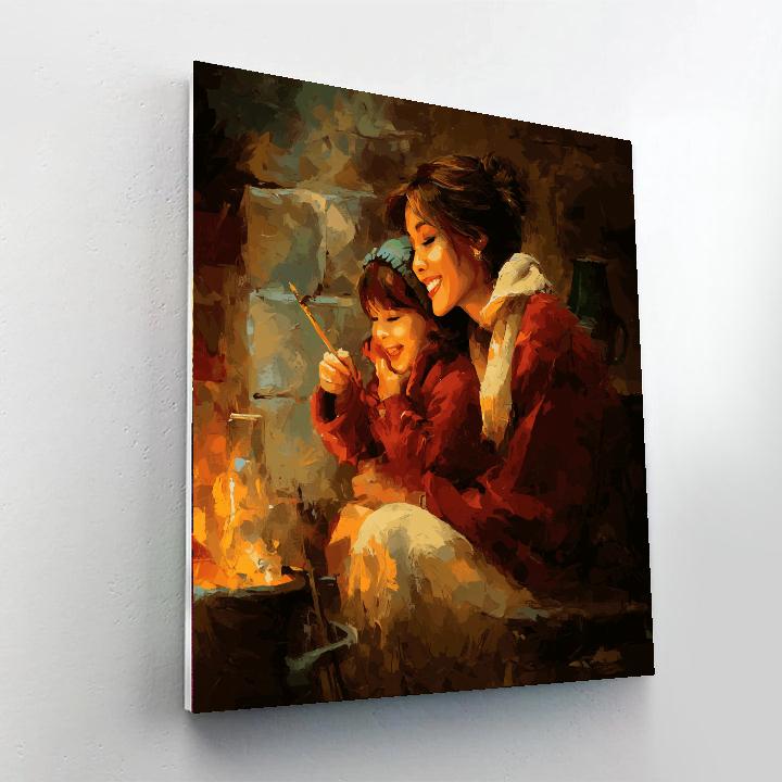 Fireside Fun Paint By Number