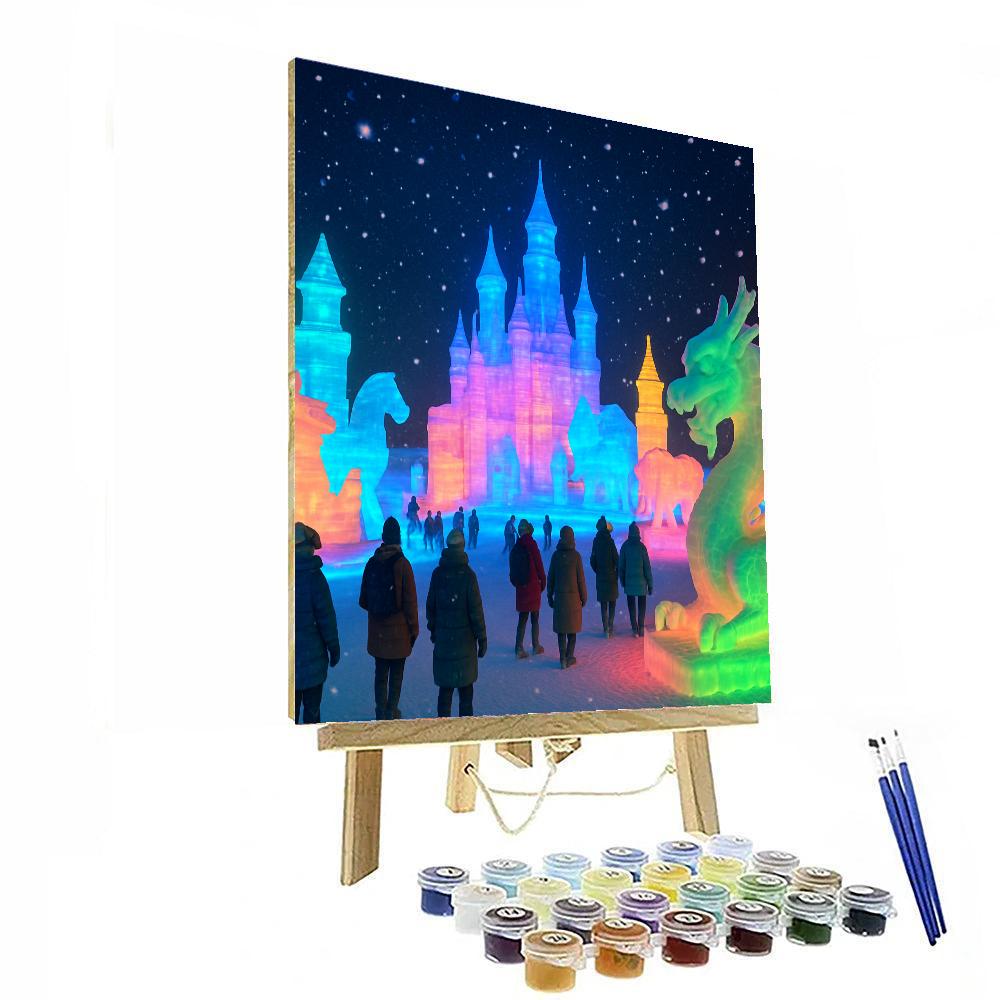 Harbin Ice And Snow Sculpture Festival - Harbin, China DIY Paint By Numbers