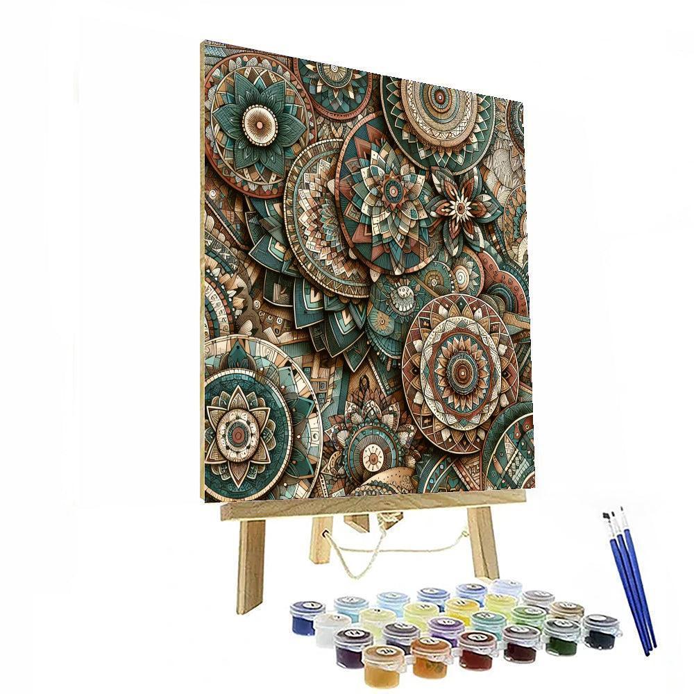 Boho Dreamscape Numbered Painting Kits