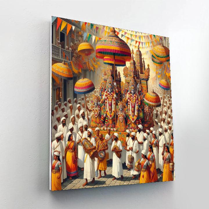 Timkat Festival - Ethiopia DIY Paint By Numbers