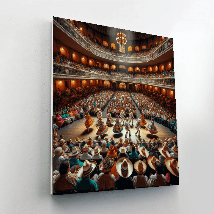 Guelaguetza Festival - Oaxaca, Mexico Painting By Numbers Kit