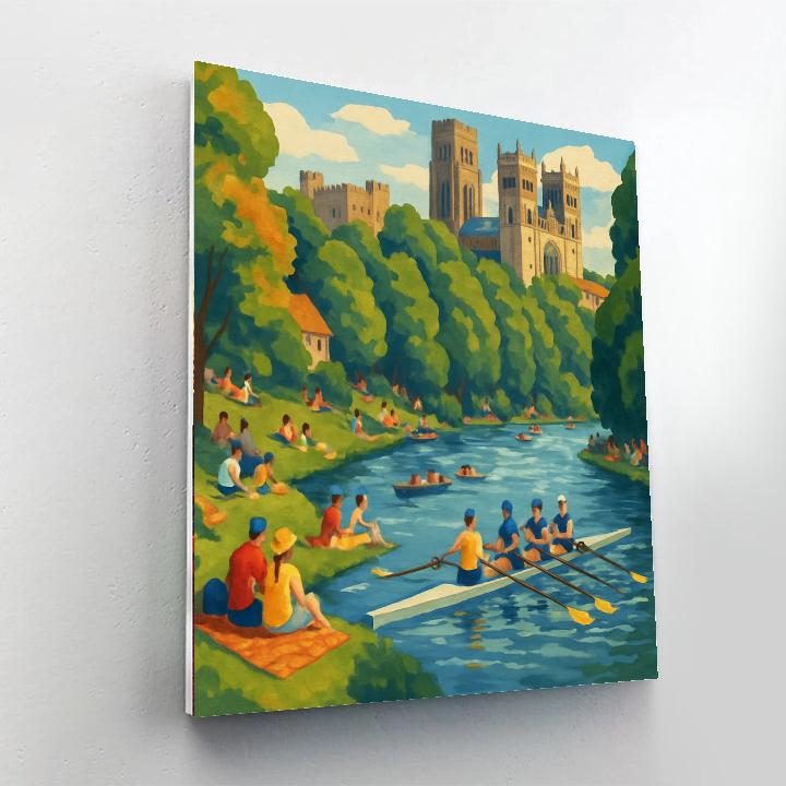 Durham Regatta - England Paint By Color