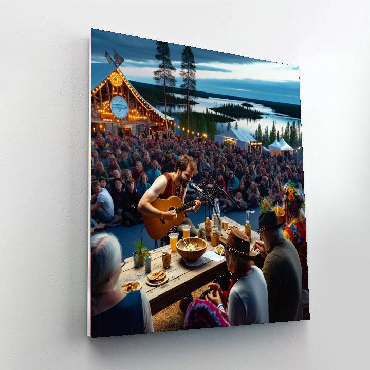 Midnight Sun Festival - Finland Paint By Numbers