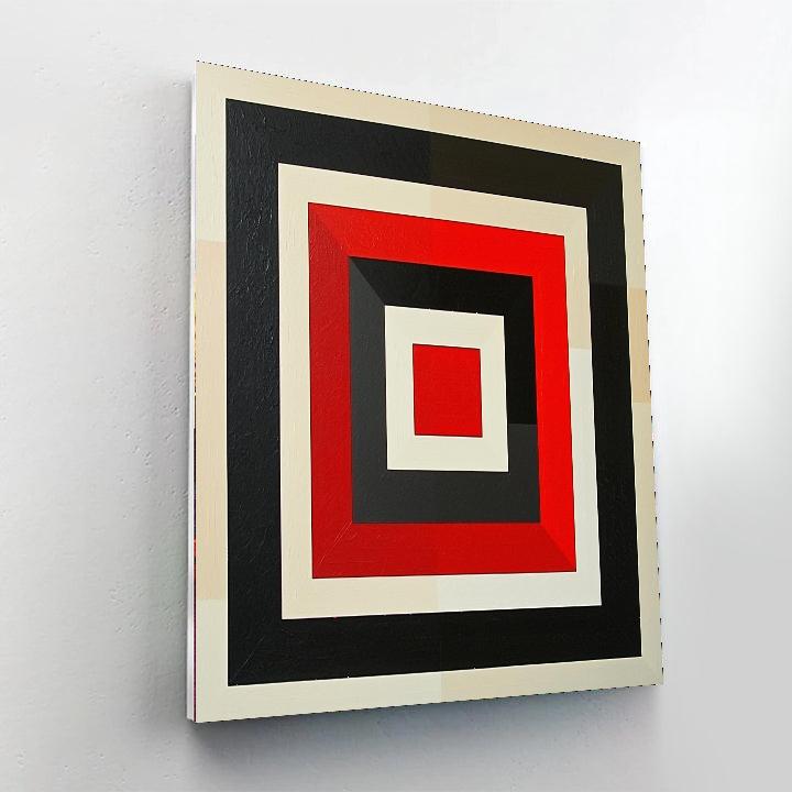 Kazimir Malevich Inspired Simplicity In Balance  Paint By Color