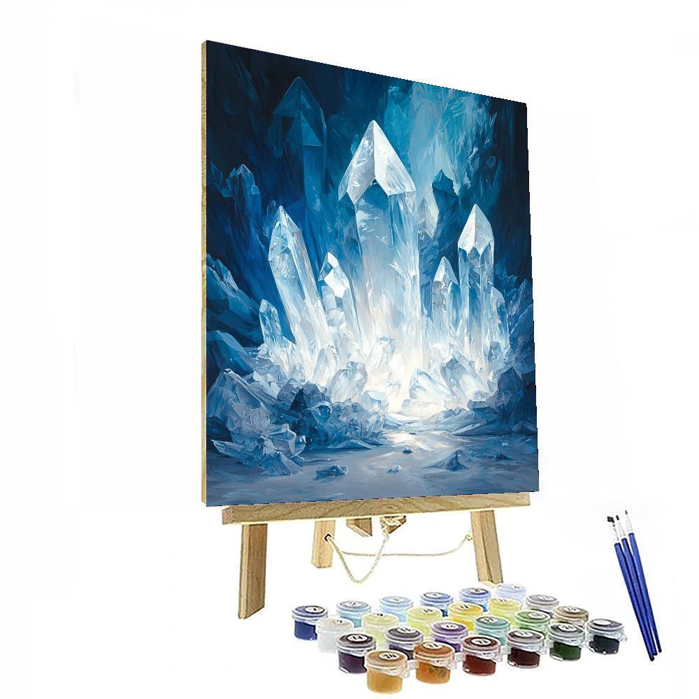 Michelangelo Inspired Crystalline Dream  Painting Number Kit