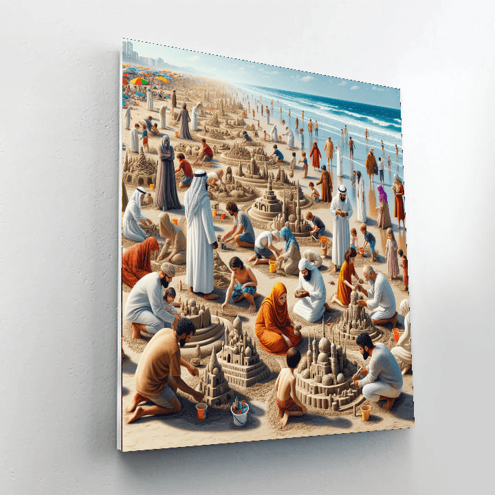 Sandcastle Competition - Australia DIY Paint By Numbers