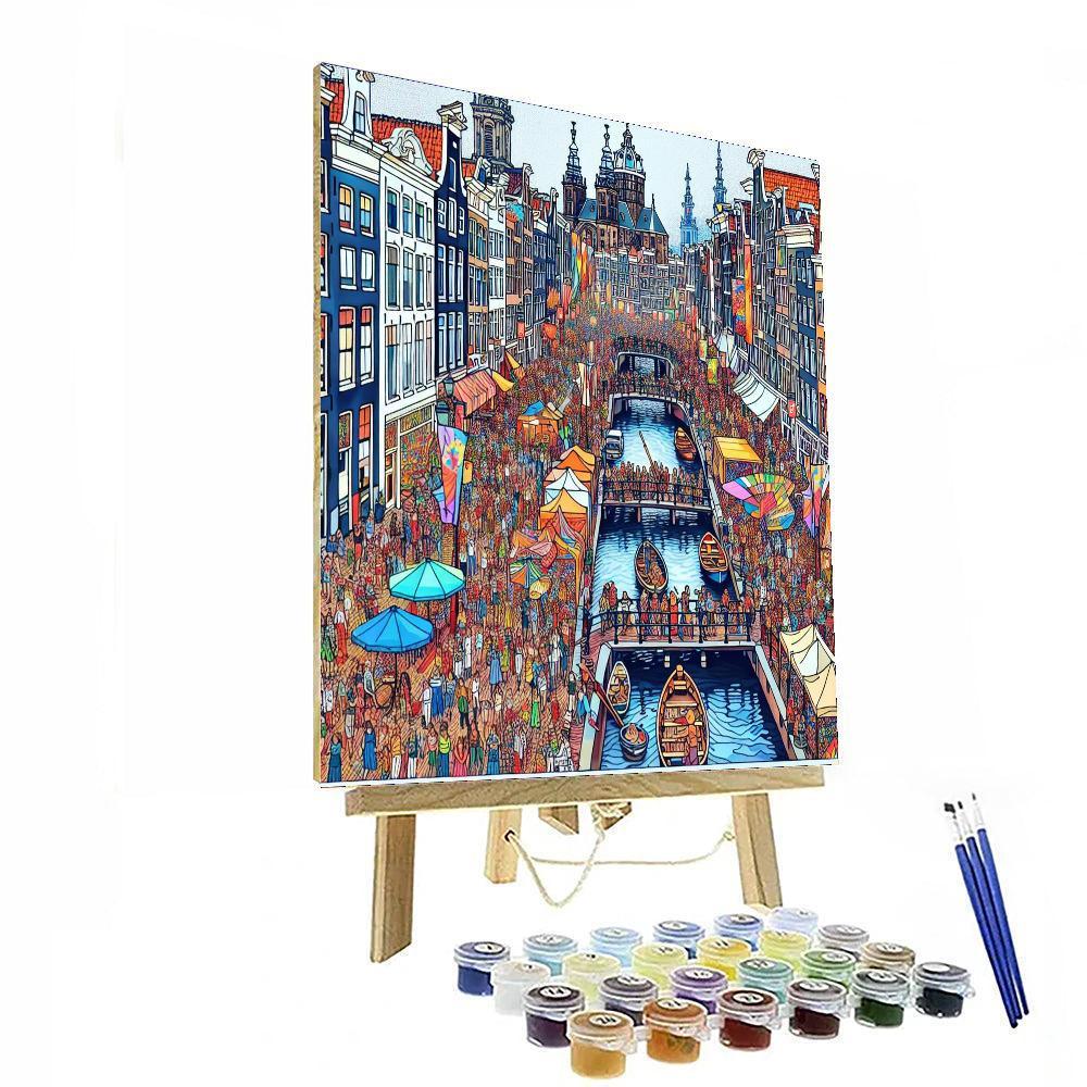 Holland Festival - Netherlands Paint By Color