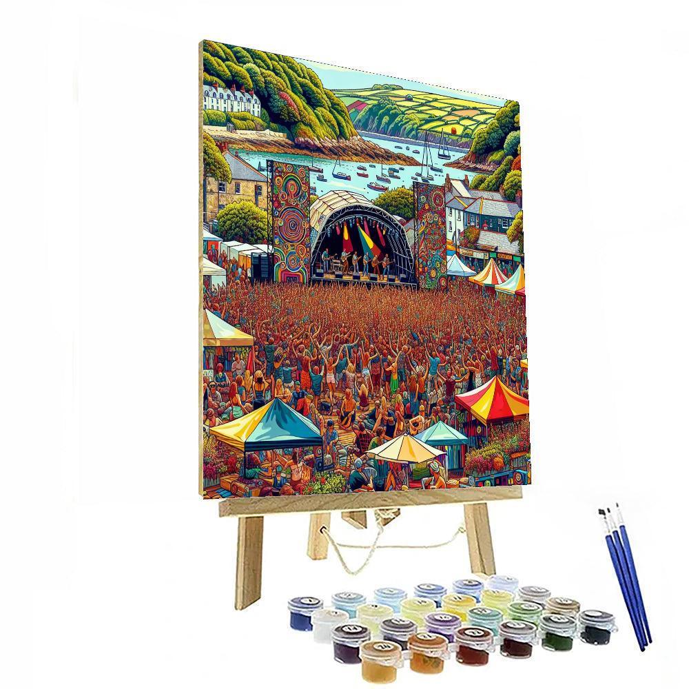 Splendour In The Grass - Byron Bay, Australia Numbered Painting Kits