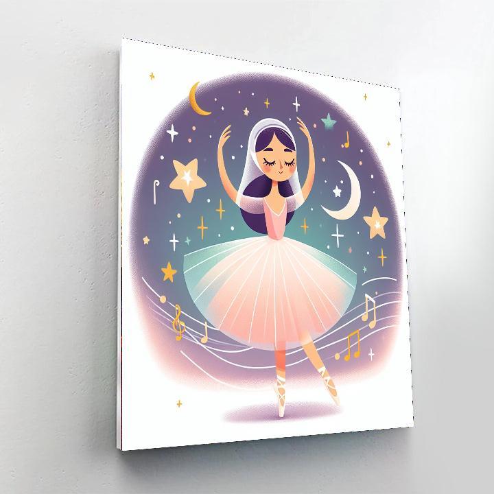 Ballet Ballerina Numbered Painting Kits