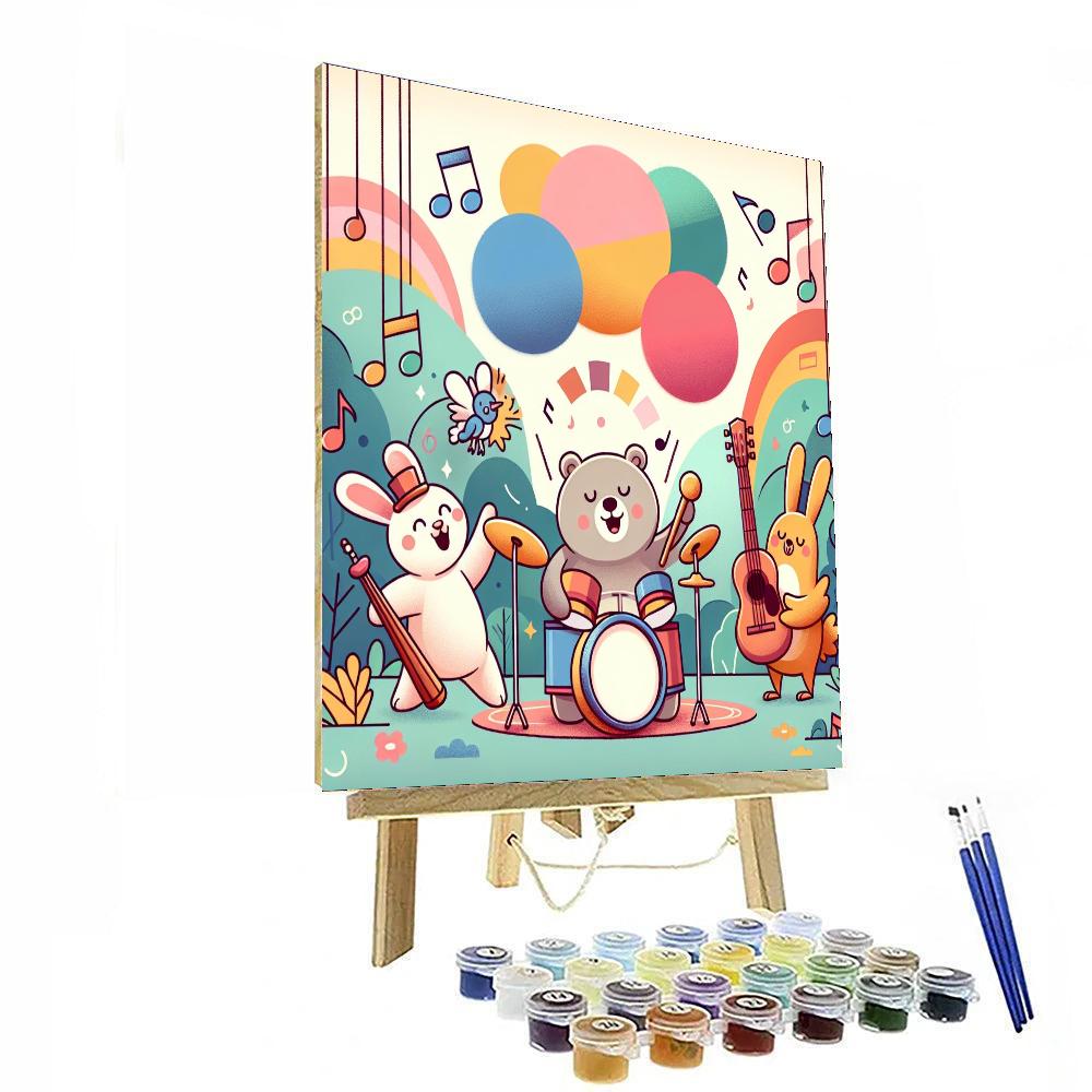 The Magic Of Music Painting Number Kit