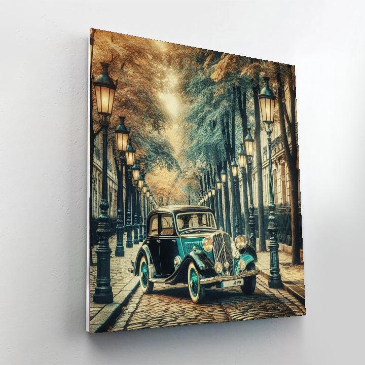 Vintage Motoring Paint By Numbers Kits