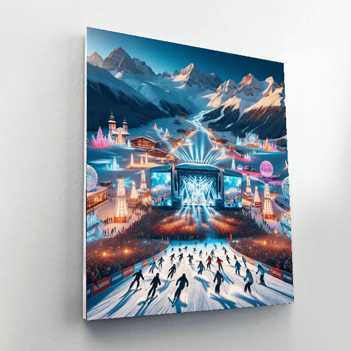 Snowbombing - Austria Paint By Numbers Art