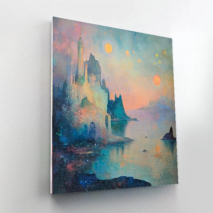 Odilon Redon Inspired Mystic Aura  Paint By Numbers Kits