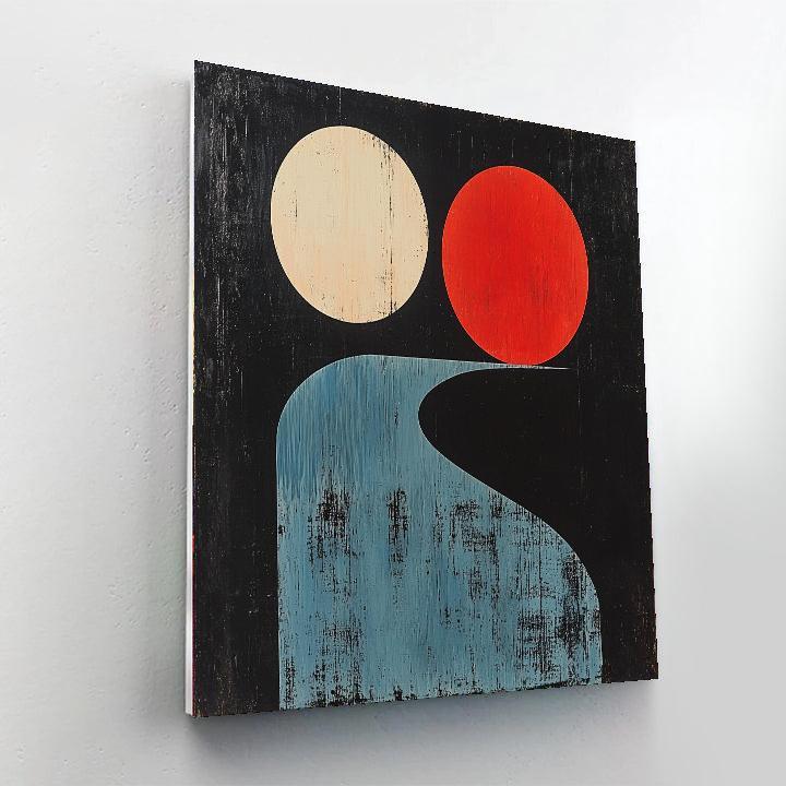 Jean-Michel Basquiat Inspired Visions Of Solitude  Numbered Painting Kits