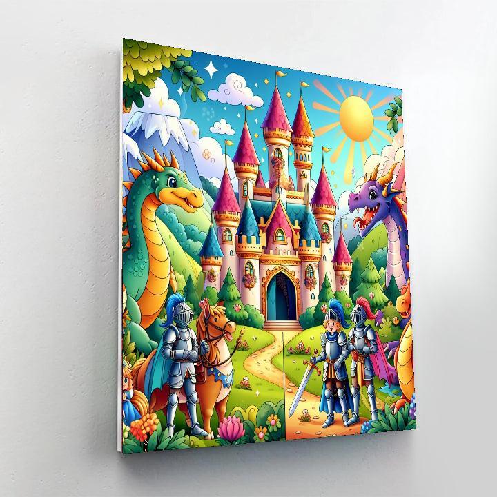 Magic Kingdom Adventures Paint By Numbers Art