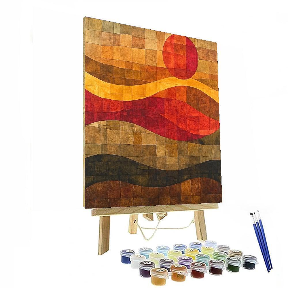 Paul Klee Inspired Layers Of Emotion  Paint By Number