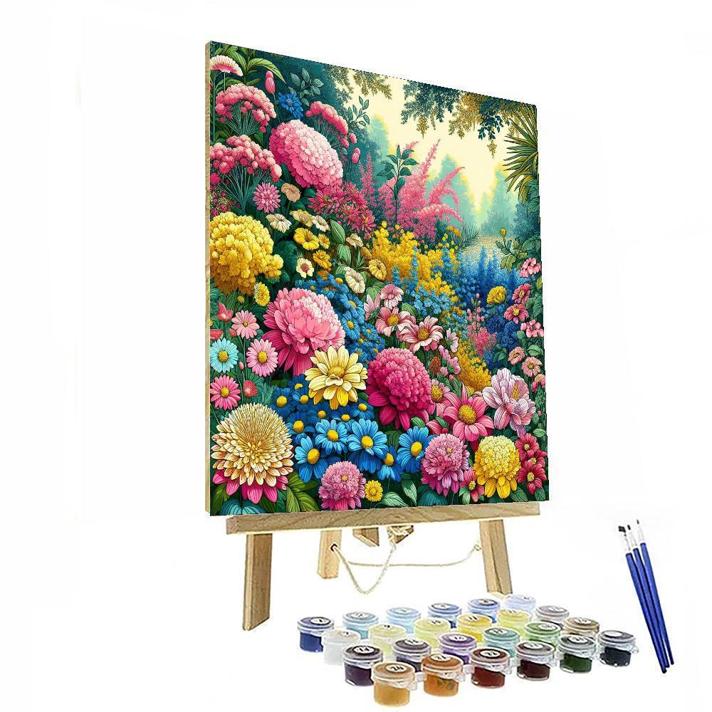 Blissful Gardens Painting By Numbers Kit