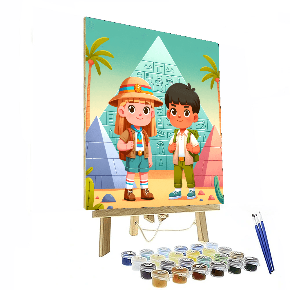 Ancient Egypt Expedition DIY Paint By Numbers