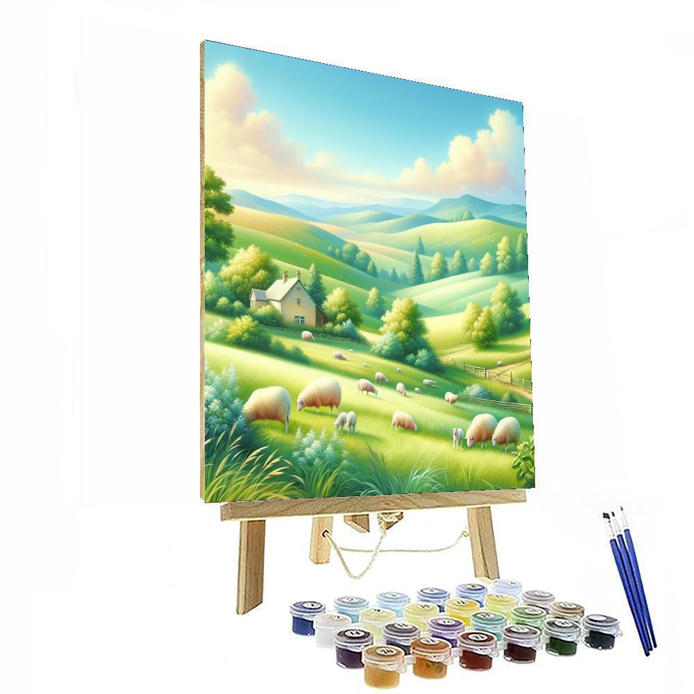 Rural Farmhouse Charm Numbered Painting Kits