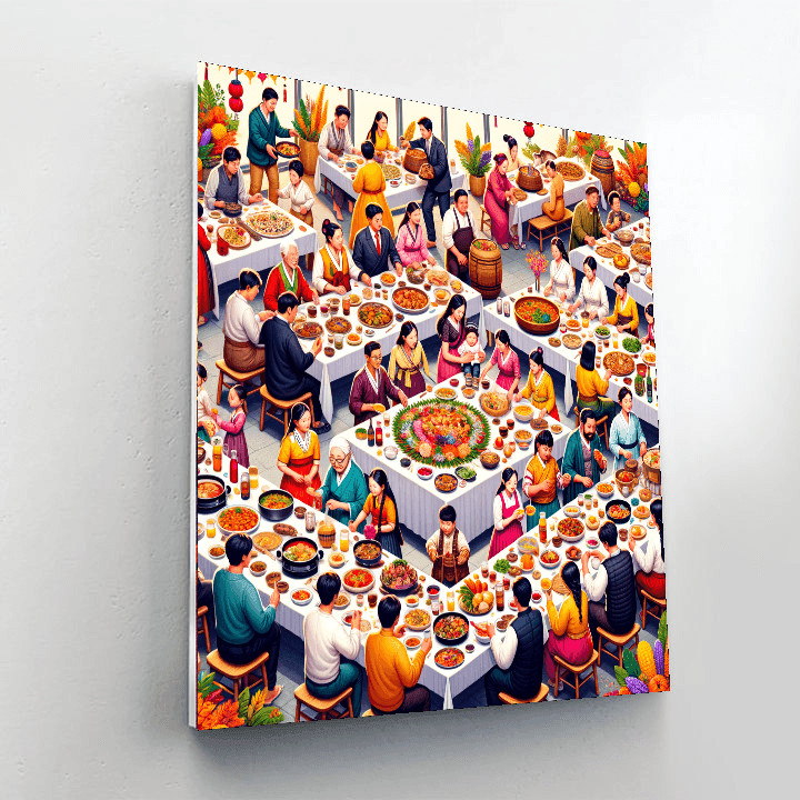 Chuseok Festival Paint By Number