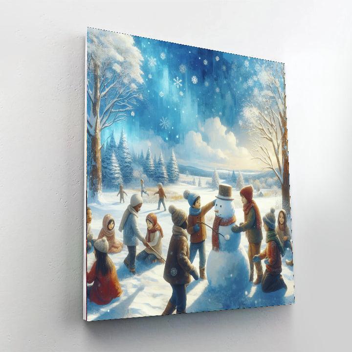 Wonders Of Winter Wonderland Numbered Painting Kits