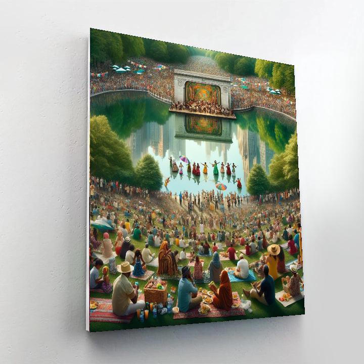 Harlem Meer Performance Festival Paint By Color