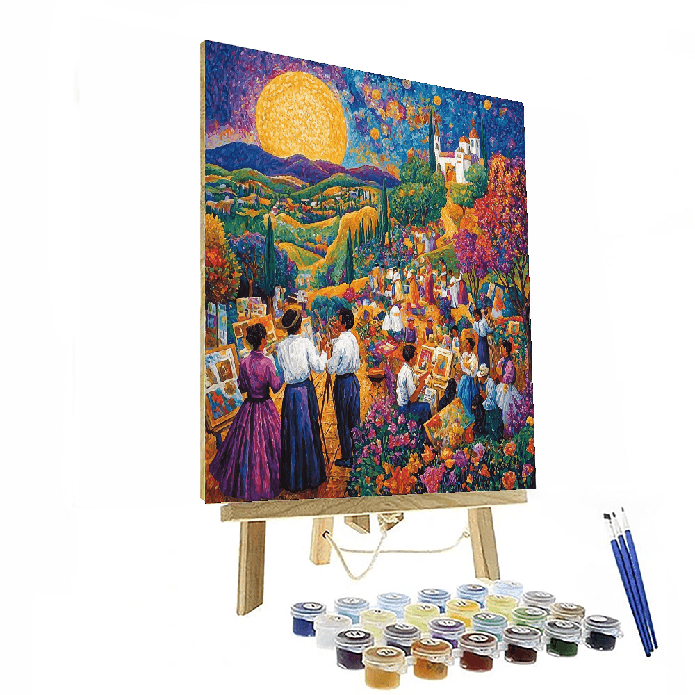 Diego Rivera Inspired The Artistic Community  Paint By Color