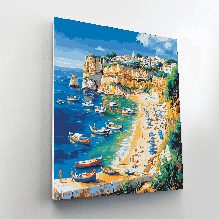 Algarve Coast DIY Paint By Numbers