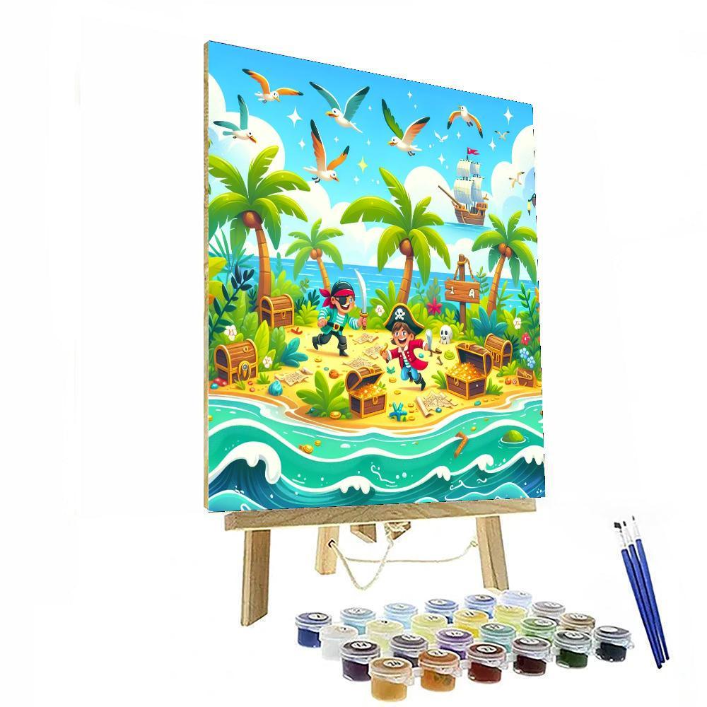 Treasure Island Explorers Paint By Numbers