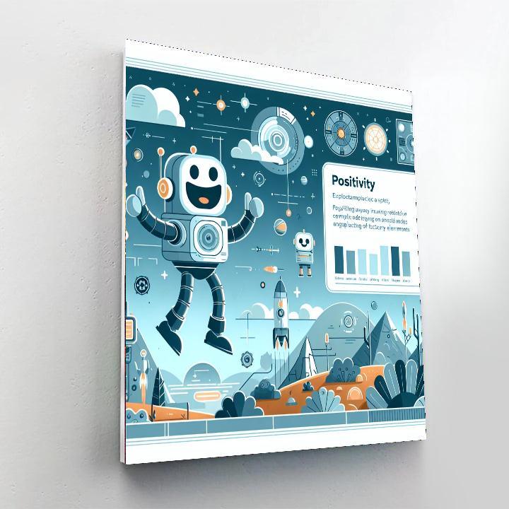 Robo Explorers DIY Paint By Numbers