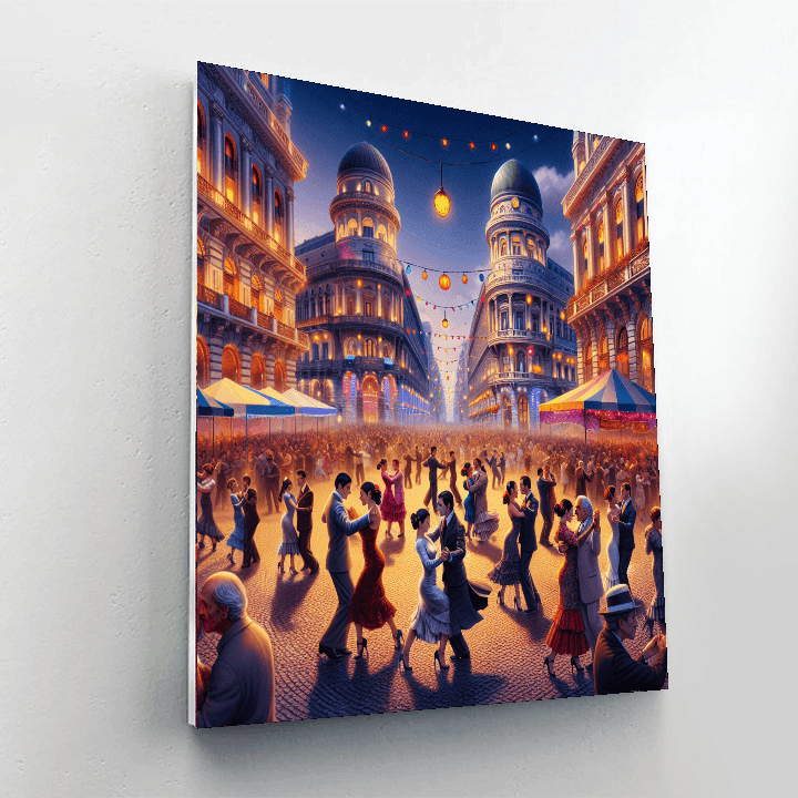 Tango Buenos Aires Festival - Buenos Aires, Argentina Number Painting