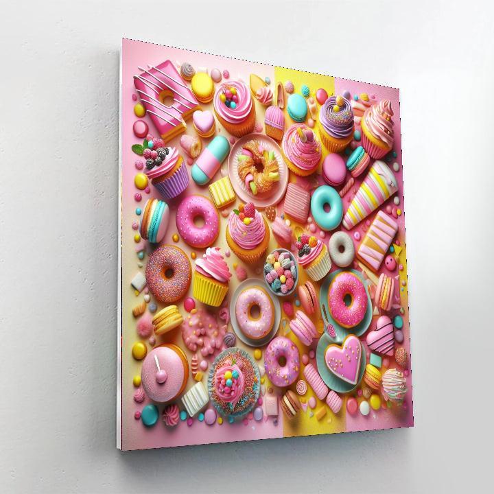 Sweet Treats Delight Paint By Numbers