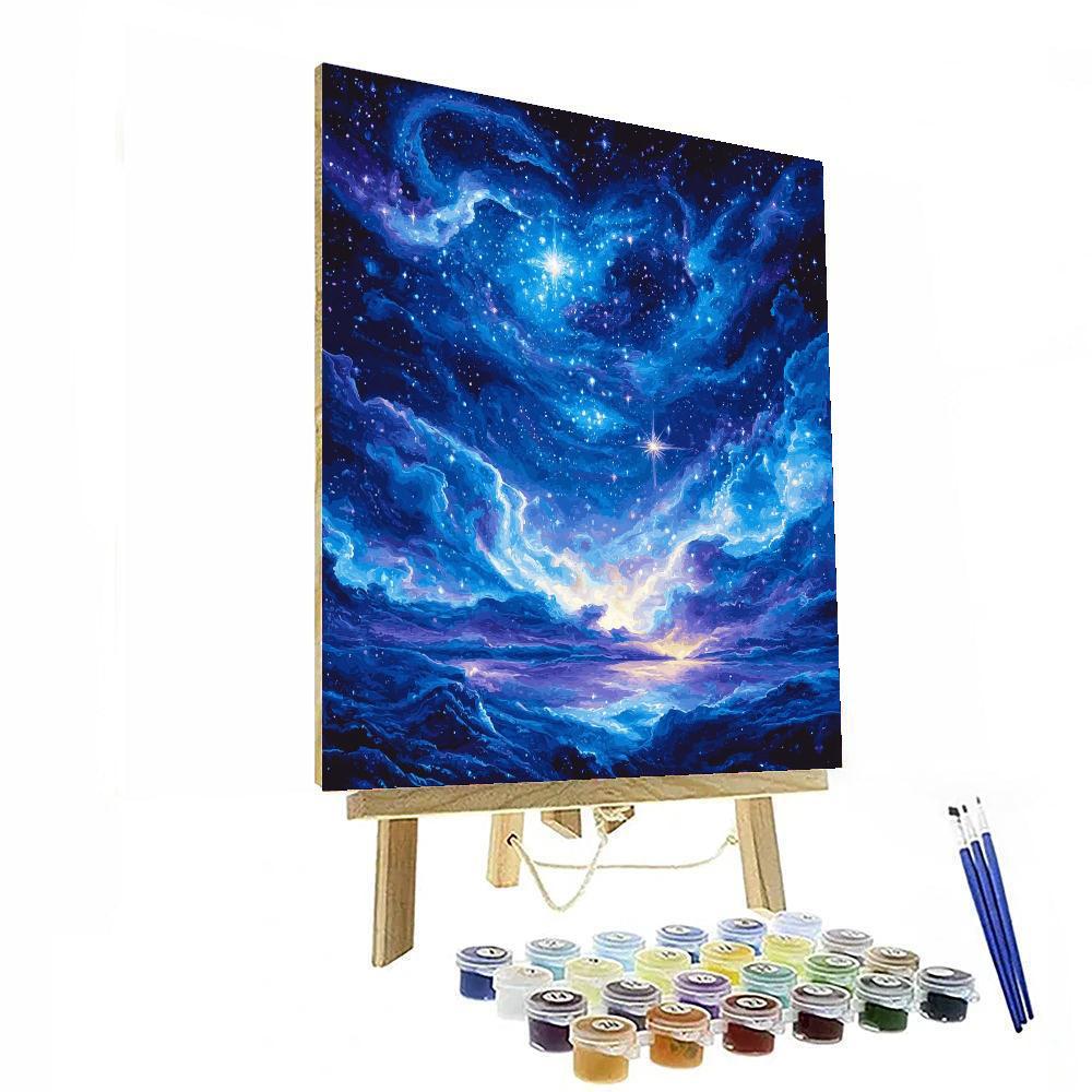 Leonardo Da Vinci Inspired Echoes Of Celestial Whispers  DIY Paint By Numbers