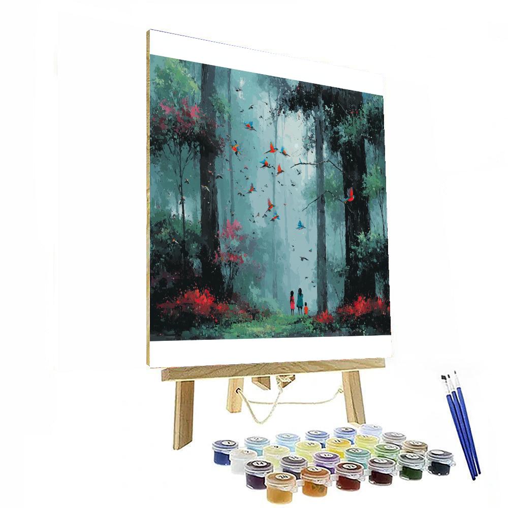 Nature's Orchestra Paint By Color