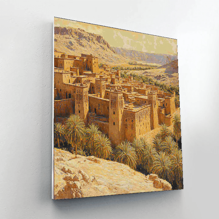 Aït Benhaddou - Morocco Paint By Numbers Kits