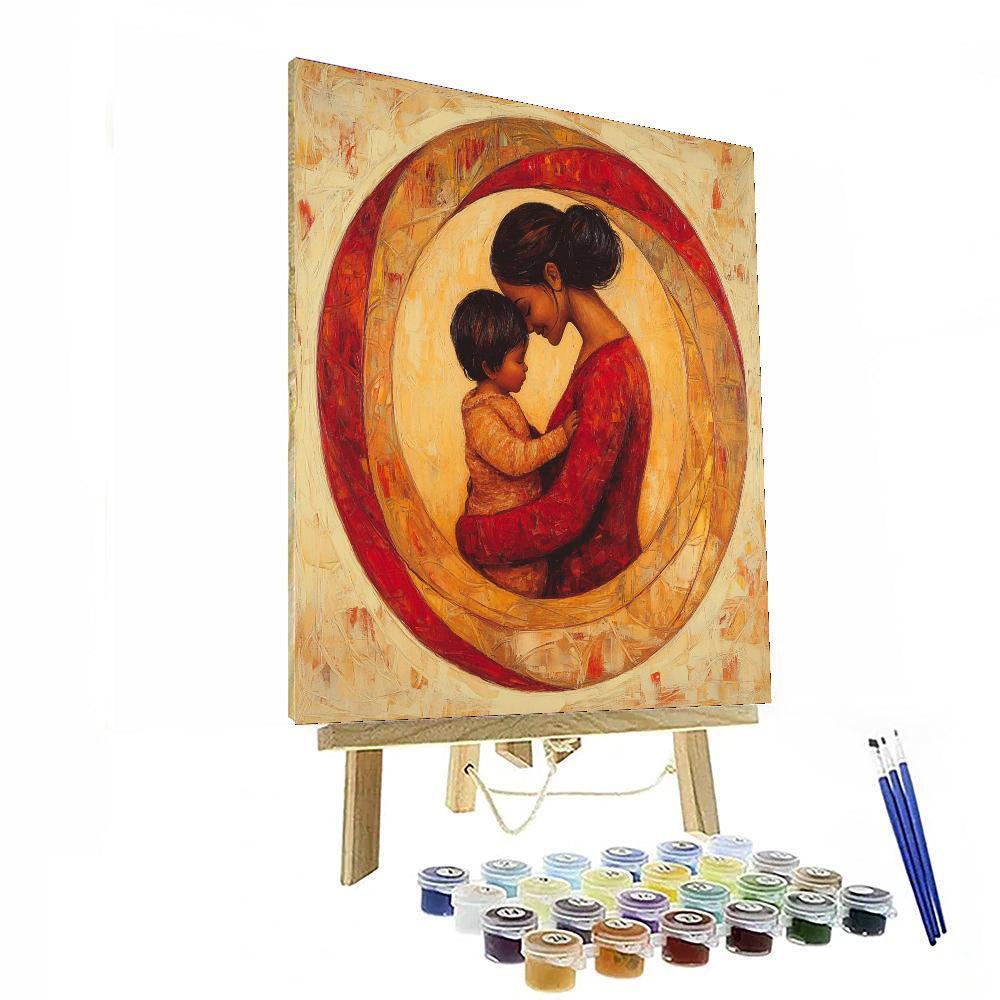 Circle Of Warmth Number Painting