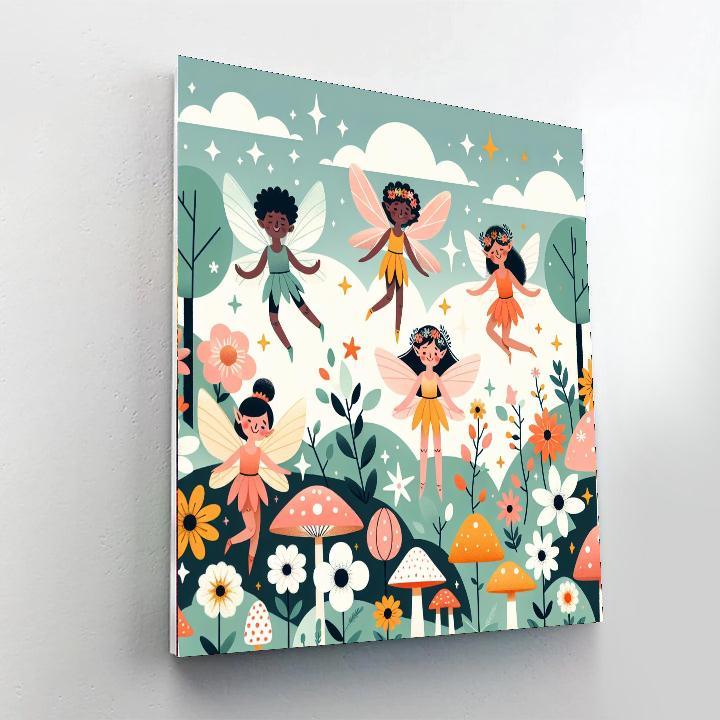 Journey Through Fairyland Paint By Numbers
