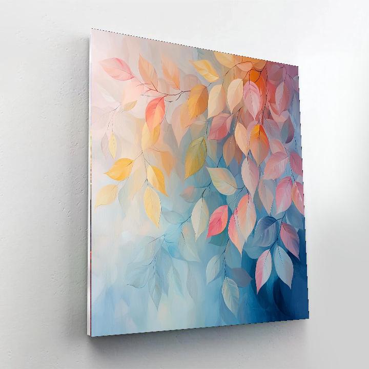 Edgar Degas Inspired Harmony Of Falling Leaves  Paint By Numbers