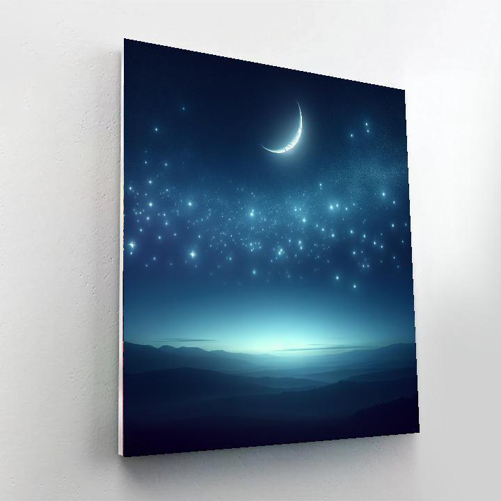 Enchanting Nightscape Number Painting