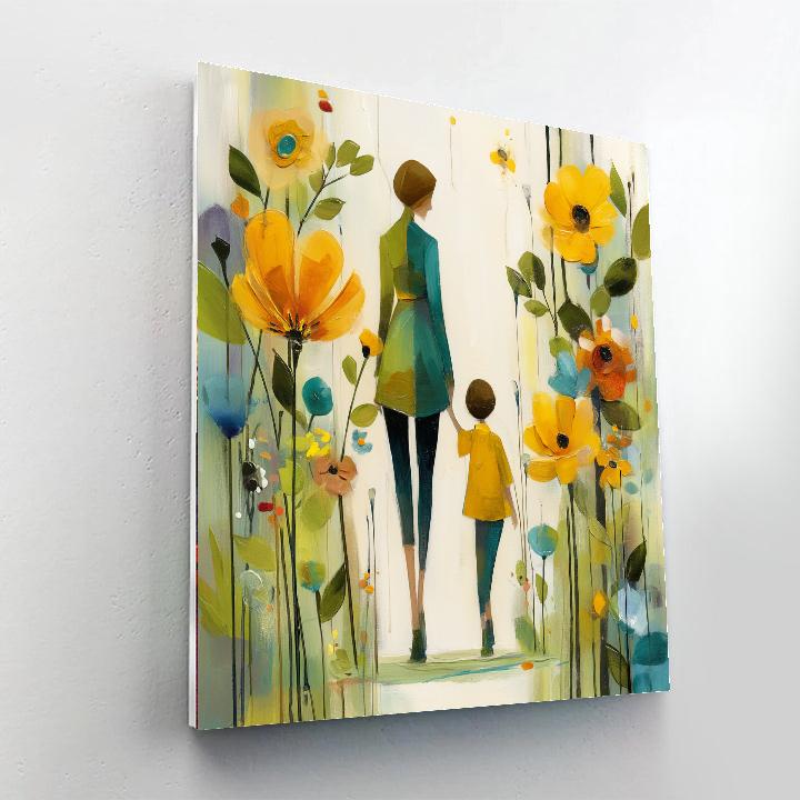 Summer Blossom Stroll Paint By Number