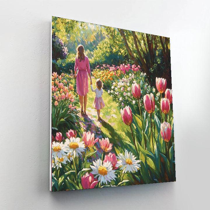 Mother's Garden Of Joy Paint By Numbers Kits