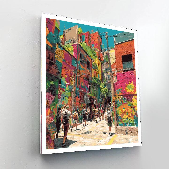 Street Art Tour - Buenos Aires DIY Paint By Numbers